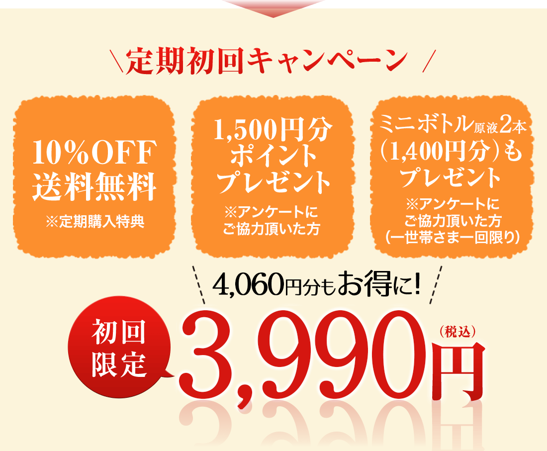 定期初回キャンペーン