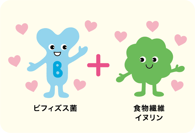 ビフィズス菌＋食物繊維イヌリン
